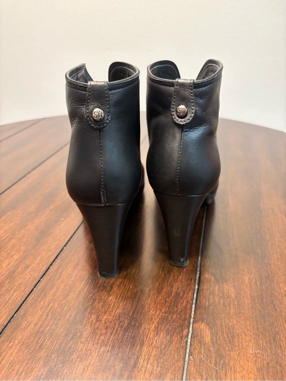 Stuart Weitzman heeled booties 12M - Picture 4 of 7